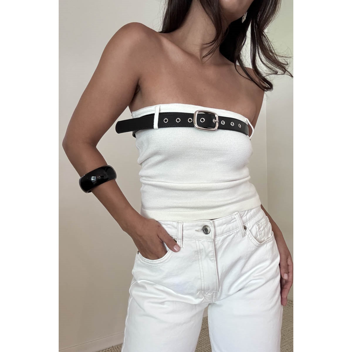 Patti Belt Tube Top