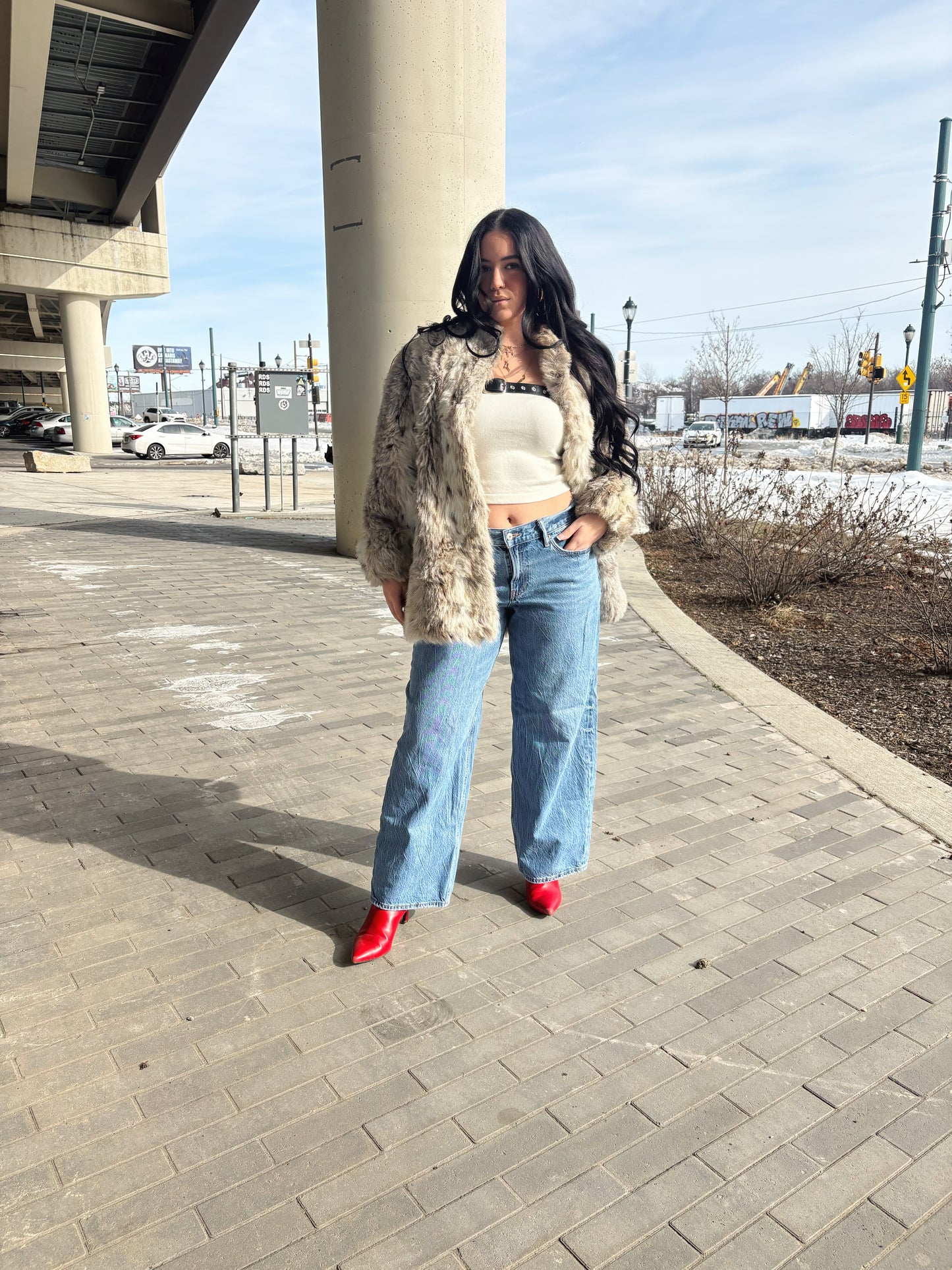 Patti Belt Tube Top