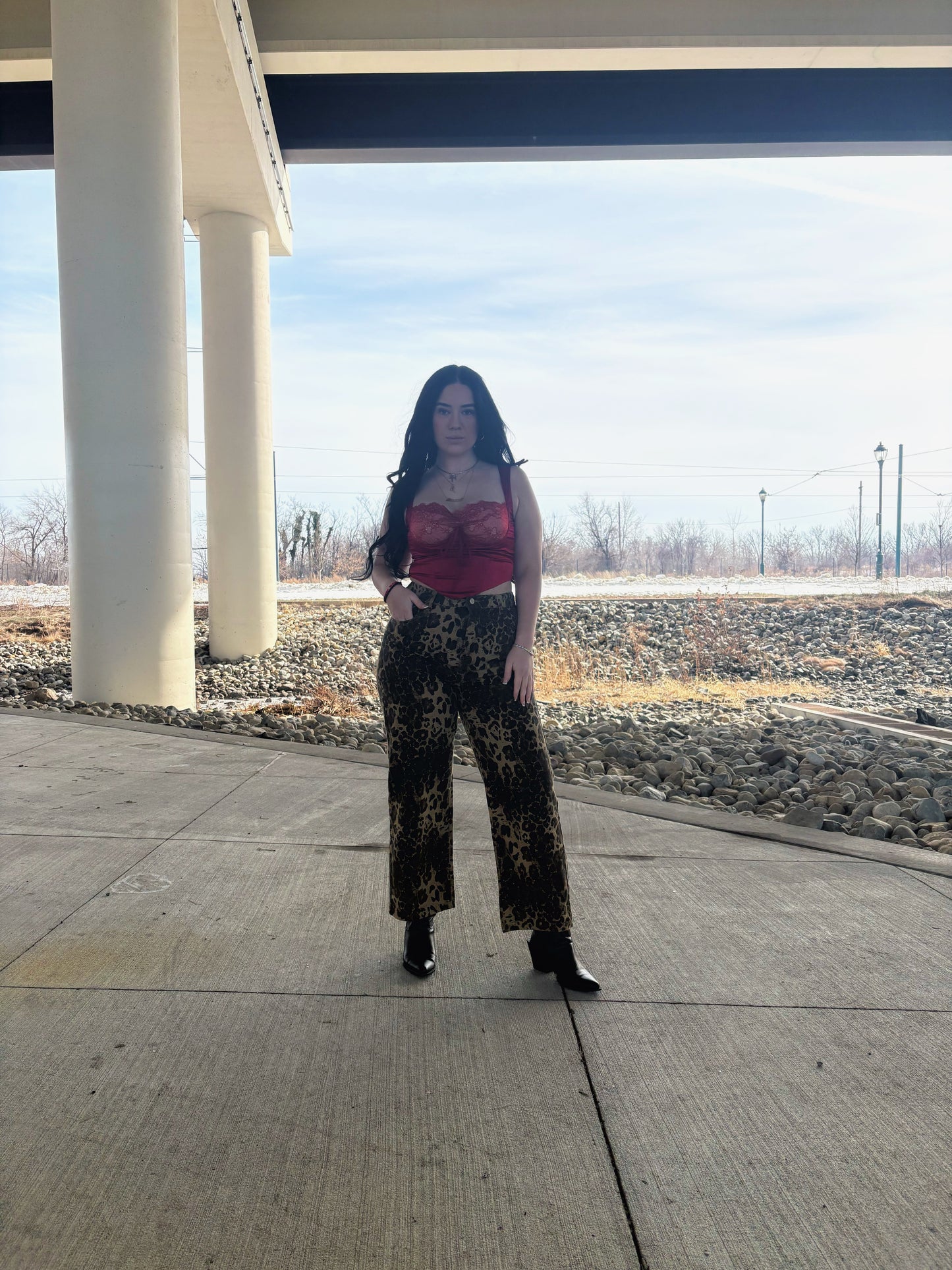 Bianca Red Corset Top