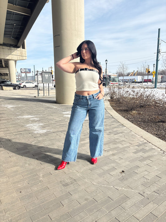 Patti Belt Tube Top