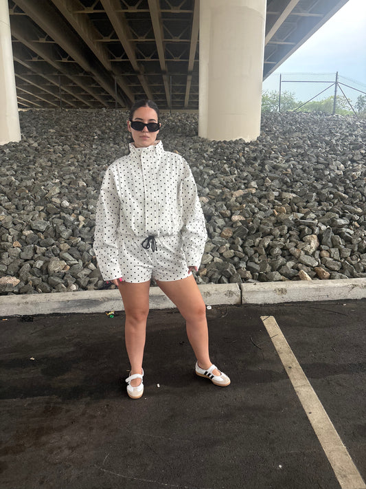 Katie Polka Dot Jacket