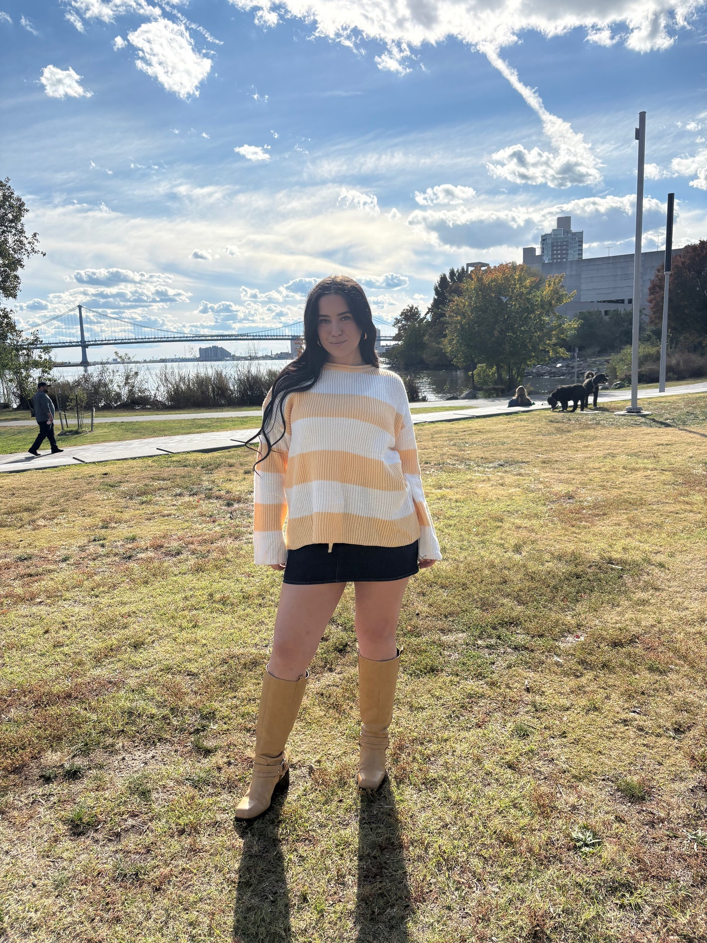 Jacqui Striped Sweater