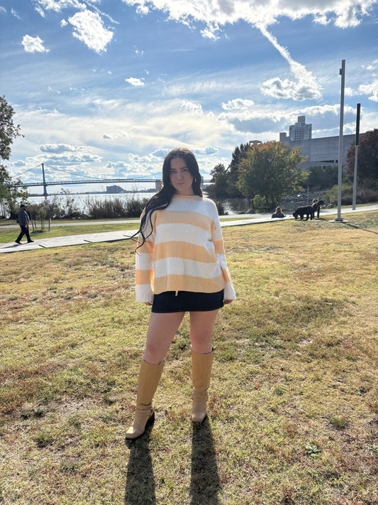 Jacqui Striped Sweater