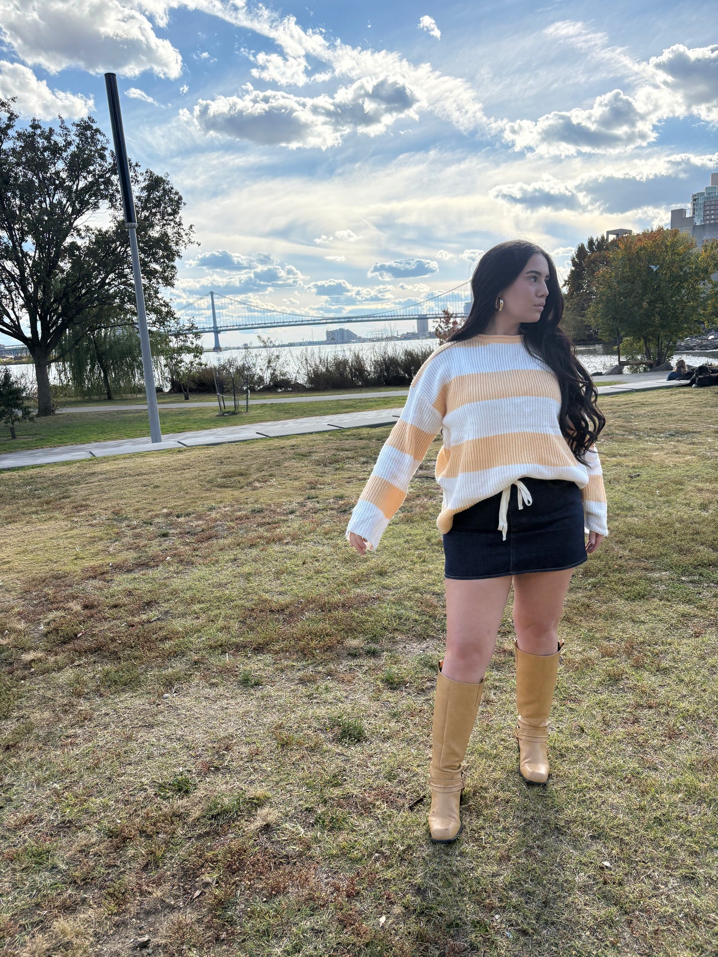 Jacqui Striped Sweater