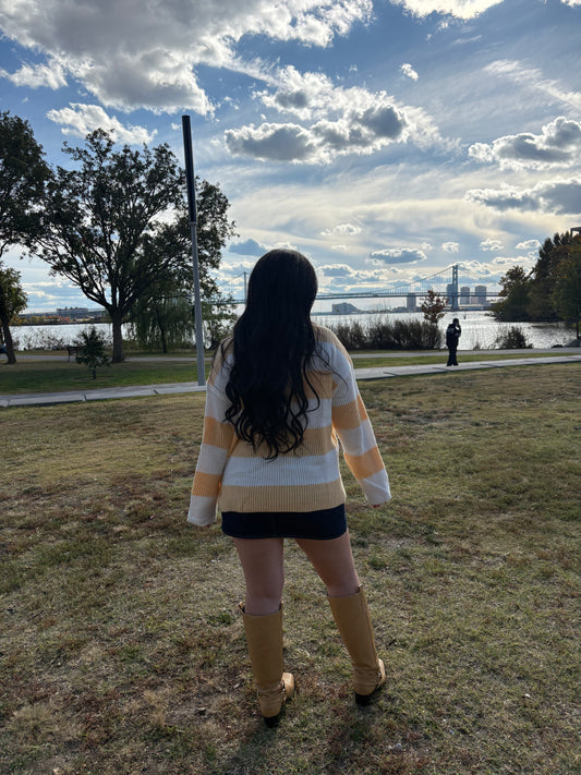 Jacqui Striped Sweater