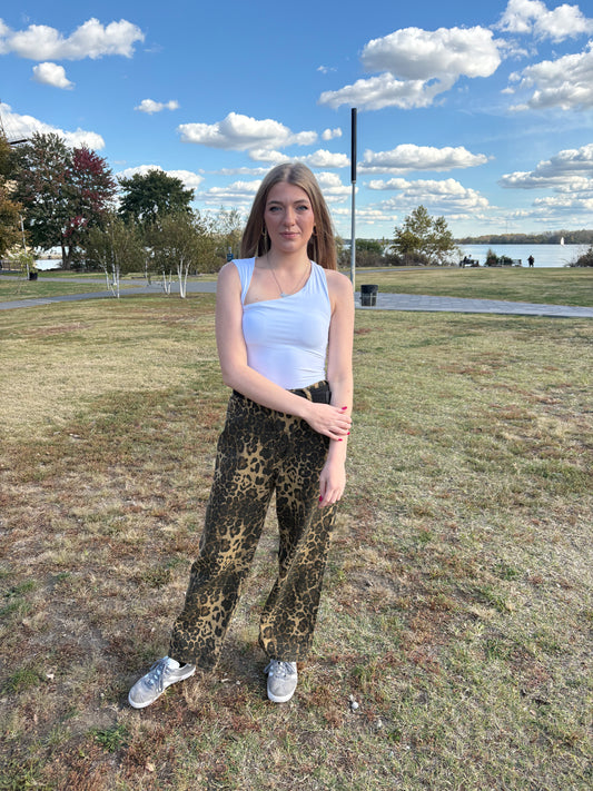 Nicolette Asymmetrical Neckline Top