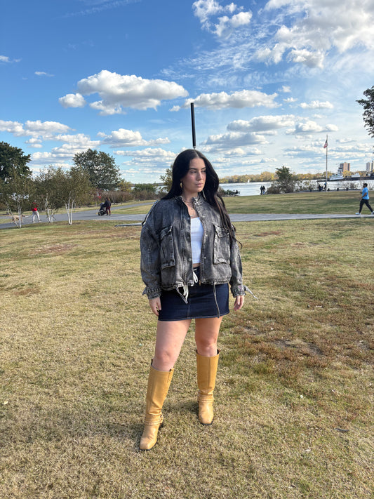 Emma Denim Utility Jacket