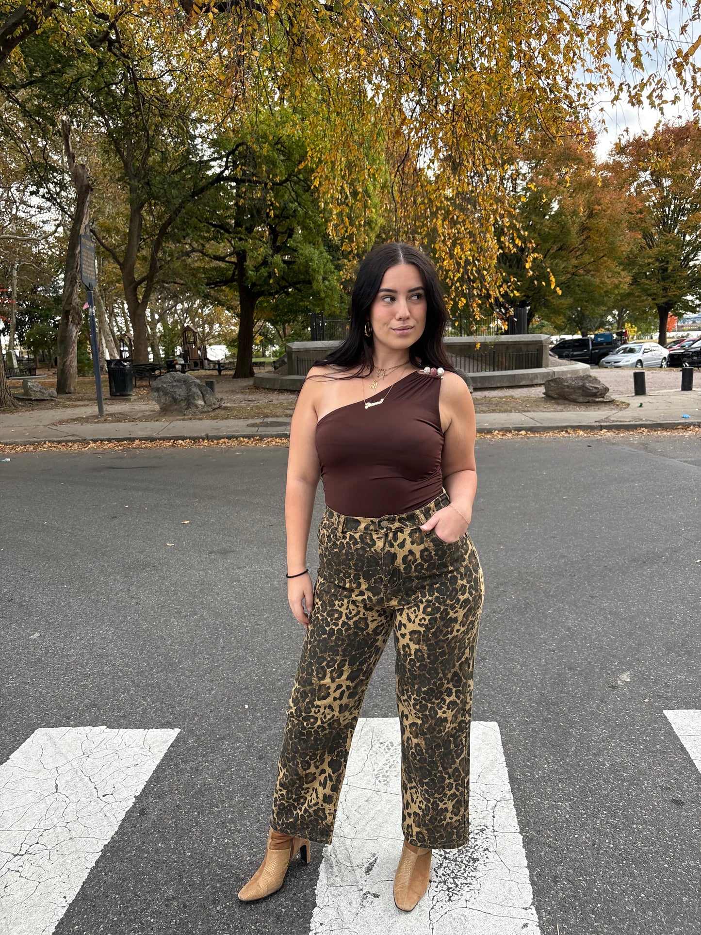 Kayla Beaded One Shoulder Top