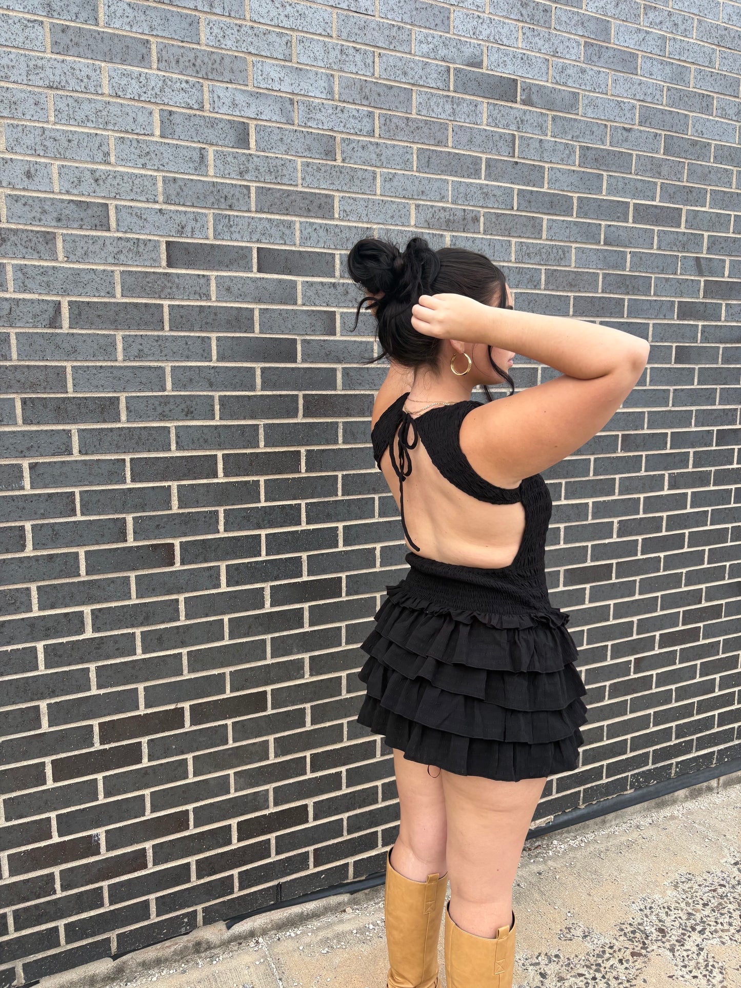 Bellamena Smocked Ruffle Dress