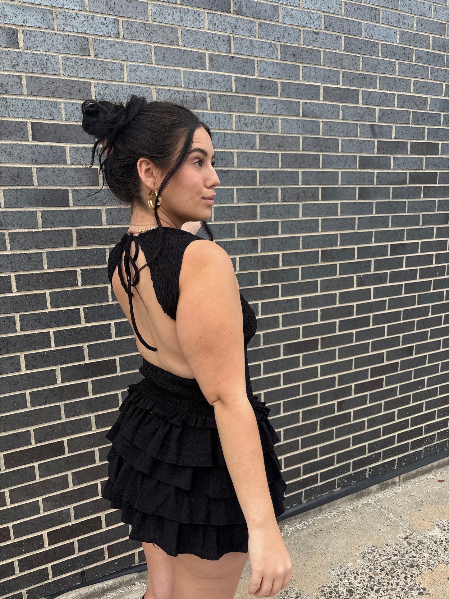 Bellamena Smocked Ruffle Dress