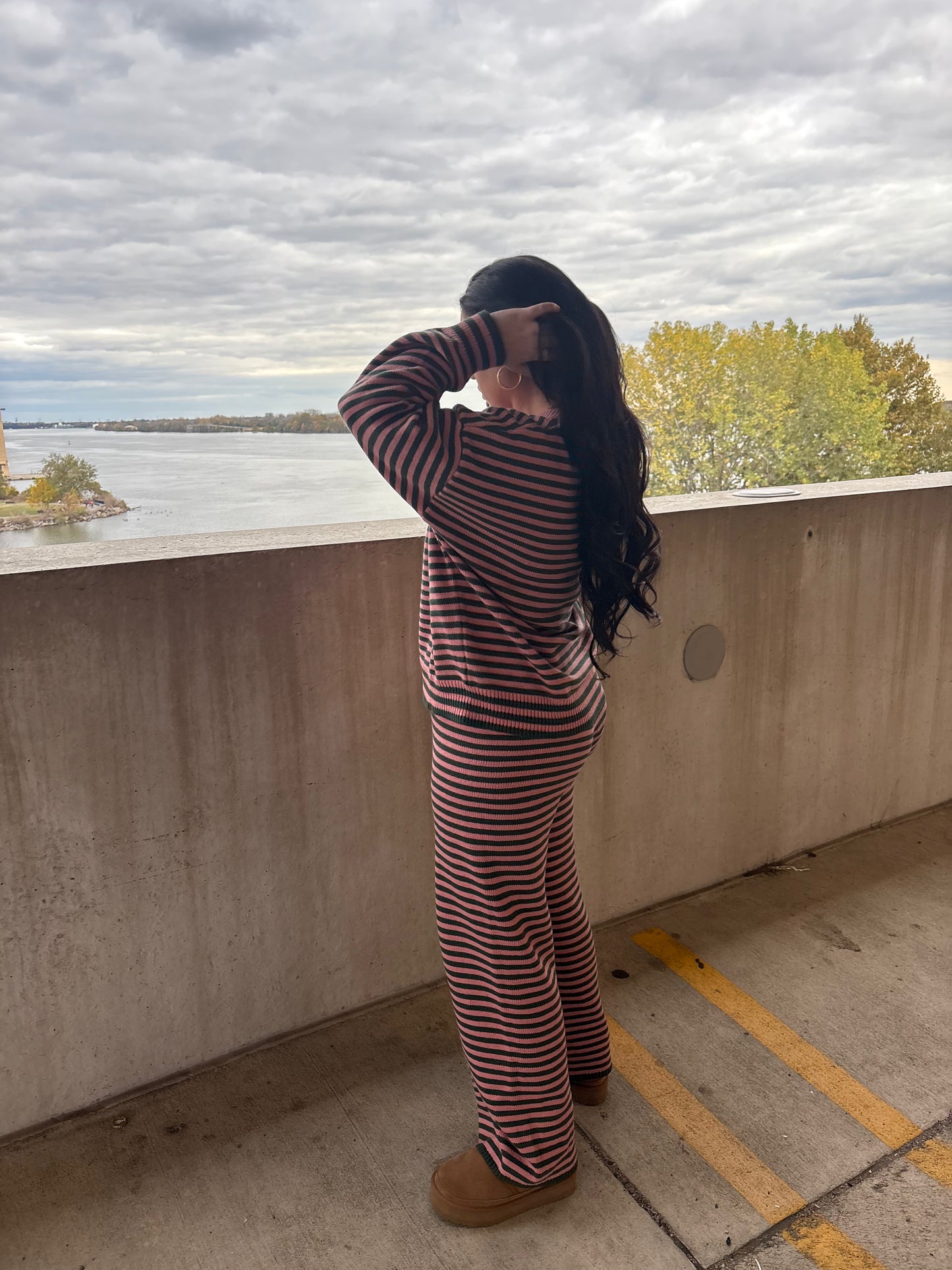 Barbara Stripe Pullover