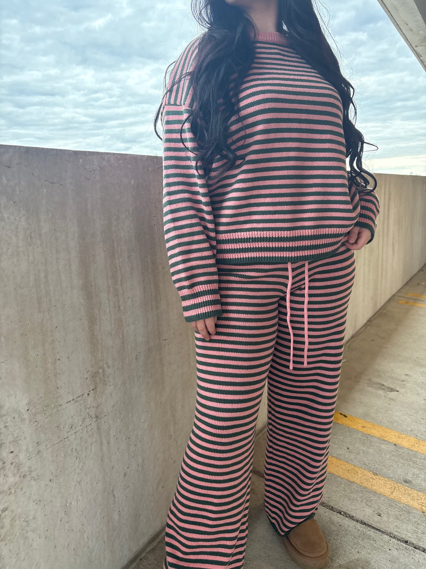 Barbara Stripe Pullover