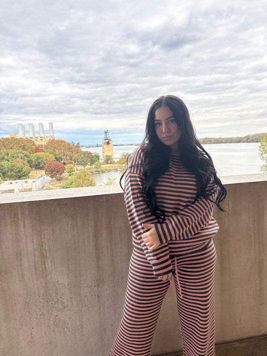 Barbara Stripe Pullover