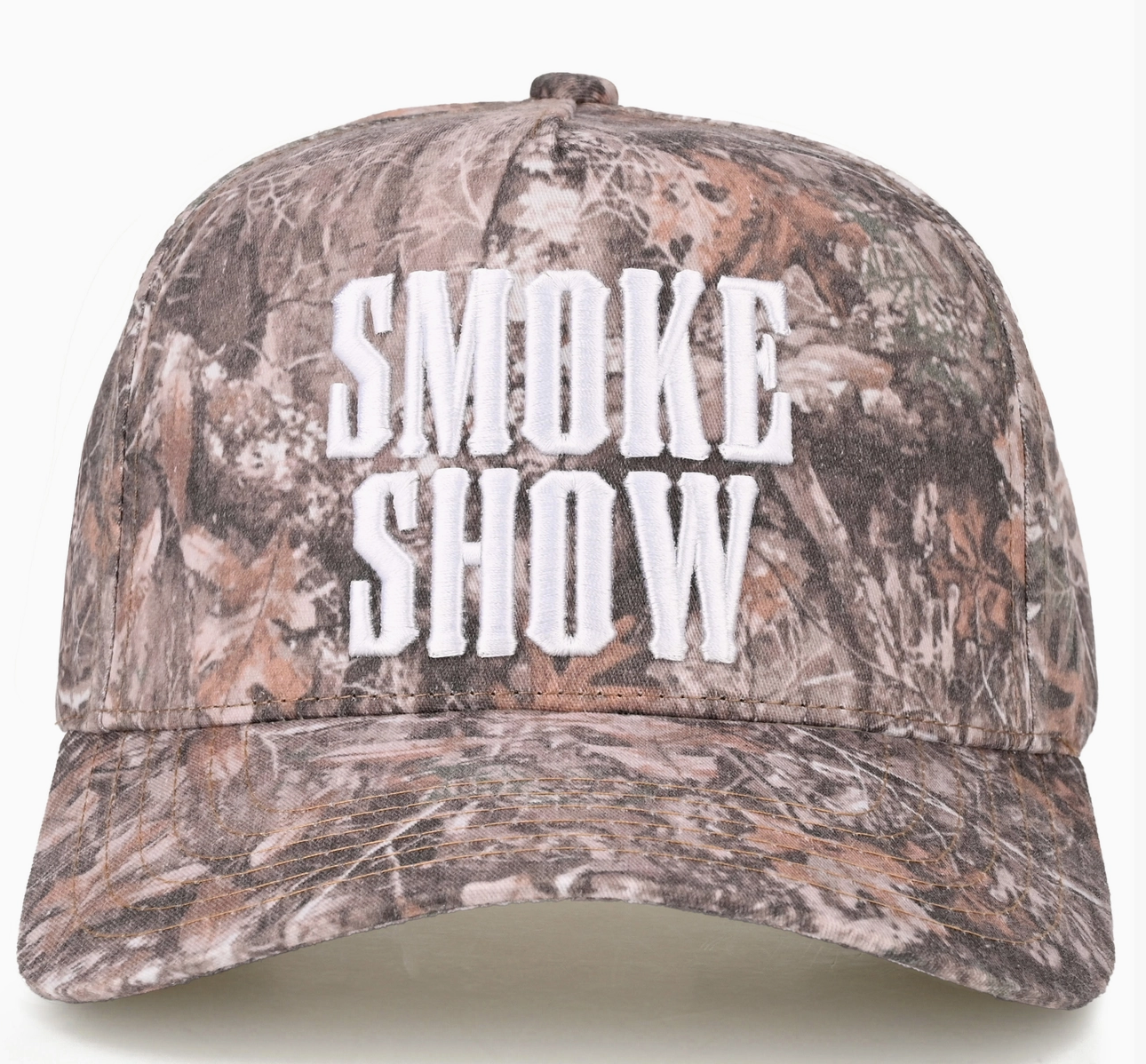 Camo Smoke Show Trucker Hat