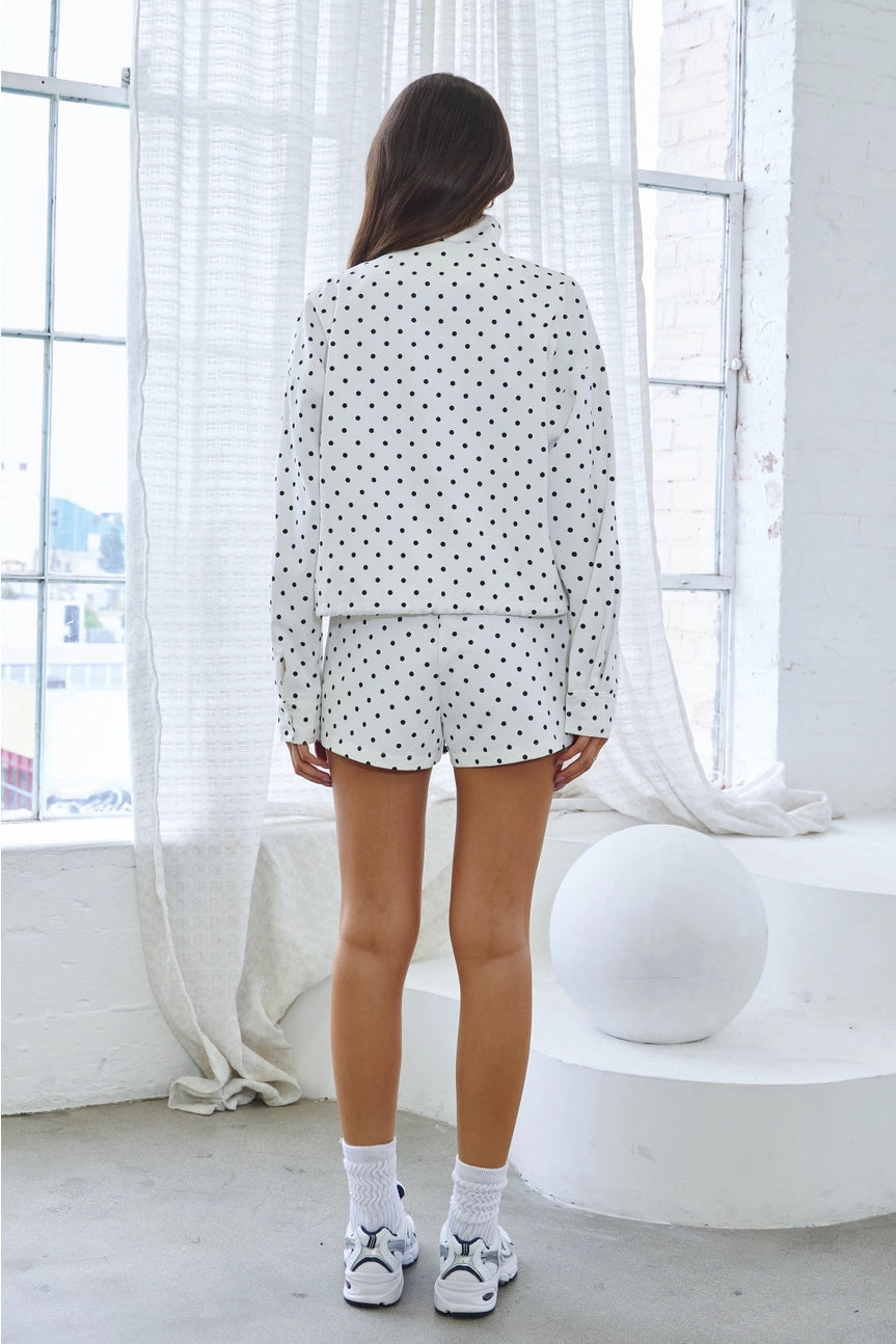Katie Polka Dot Jacket